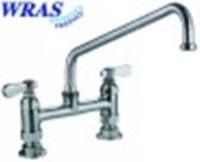 miscelatore biforo vitone a bagno d'olio distanza canna 450mm altezza canna 235mm canna