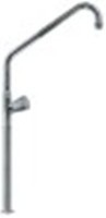 rubinetto monoacqua verticale vitone a bagno d'olio 3/4" distanza canna 250mm
