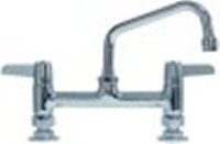 miscelatore biforo vitone in ceramica 1/2" 90° distanza canna 155mm altezza canna 150mm canna