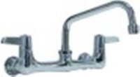 miscelatore biforo a parete vitone in ceramica 1/2" 90° distanza canna 155mm