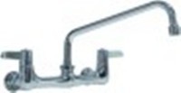 miscelatore biforo a parete vitone in ceramica 1/2" 90° distanza canna 260mm