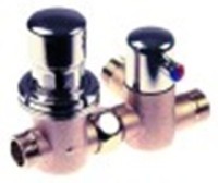 rubinetto ad arresto automatico 15s filetto 1/2" con valvola di miscelazione