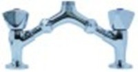 miscelatore biforo attacco 1/2" lunghezza terminali 40mm int. dei fori 230mm