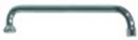 canna a u tubo diametro  18mm sporgenza 300mm altezza canna 5mm h 70mm