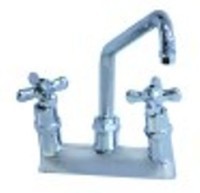 miscelatore biforo sporgenza 250mm altezza canna 225mm vitone a bagno d'olio 1/2"