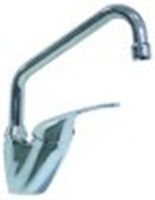 miscelatore monoforo e monocomando leva corta cartuccia ceramica diametro 40mm distanza canna 200mm