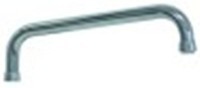 canna tubo diametro  25mm sporgenza 300mm altezza canna 65mm adattabile a 3/4" rubinetti