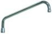 canna tubo diametro  18mm sporgenza 250mm altezza canna 150mm con ghiera 3/4"