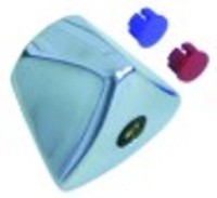 manopola triangolare filetto 1/2" marcatura rosso/blu