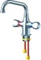 miscelatore monoforo sporgenza 300mm altezza canna 200mm vitone a bagno d'olio 3/4"