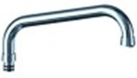 canna tubo diametro  25mm sporgenza 450mm altezza canna 65mm senza ghiera