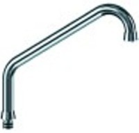 canna tubo diametro  25mm sporgenza 350mm altezza canna 310mm senza ghiera