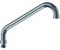 canna tubo diametro  25mm sporgenza 250mm altezza canna 150mm senza ghiera