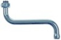 canna a s tubo diametro  24mm sporgenza 200mm altezza canna 145mm con ghiera g 1"