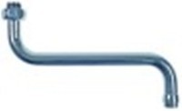 canna a s tubo diametro  24mm sporgenza 250mm altezza canna 145mm con ghiera g 1"