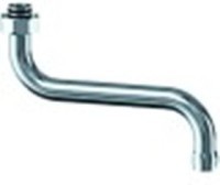 canna a s tubo diametro  24mm sporgenza 300mm altezza canna 145mm con ghiera g 1"