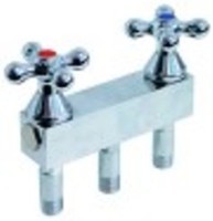 rubinetto miscelatore attacco 1/2" m lunghezza 165mm asse diametro  m4x0,7 fmm