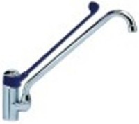 miscelatore monoforo e monocomando leva lunga cartuccia ceramica diametro 40mm distanza canna 300mm