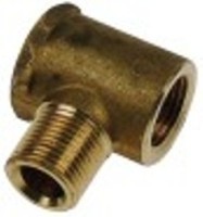 raccordo a t filetto 3/8" m - 3/8" f - 1/4" f l 31mm pervalvola diriempimento ch 23 lar. 40mm