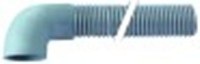 tubo scarico dn25 l 1600mm diametro  int. estr. piegata 31mm