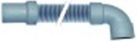 tubo scarico dn24 l 1500mm diametro  int. estr. dritta 32mm diametro  int. estr. dritta 35mm