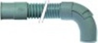 tubo scarico l 1500mm d1 diametro  21mm d2 diametro  21mm