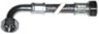 tubo flessibile calza inox dritto-curvo dn15 attacco 1: 3/4" attacco 2: 3/4" l 2500mm