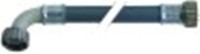 tubo flessibile di carico acqua pvc dritto-curvo dn13 raccordi 3/4" l 2000mm p di lavoro 10bar