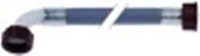 tubo flessibile di carico acqua pvc dritto-curvo dn13 raccordi 3/4" l 3000mm p di lavoro 10bar