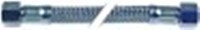 tubo flessibile calza inox dritto-dritto dn6 raccordi 1/8" l 200mm certificato dvgw