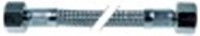 tubo flessibile calza inox dritto-dritto dn6 raccordi 1/4" l 280mm tenuta conica