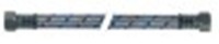 tubo flessibile calza inox dritto-dritto raccordi 3/8" l 500mm