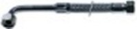 tubo flessibile calza inox dritto-curvo dn6 attacco 1: 3/8" attacco 2: 3/8" l 290mm