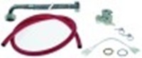 tubo flessibile di carico acqua kit di intervento raccordi 3/4" l 2000mm inox dritto-curvo