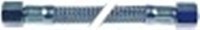 tubo flessibile calza inox dritto-dritto dn6 raccordi 1/8" l 300mm certificato dvgw