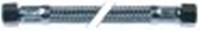 tubo flessibile calza inox dritto-dritto dn6 raccordi 1/8" l 1500mm tenuta conica