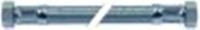 tubo flessibile calza inox dritto-dritto dn12 raccordi 1/2" l 1500mm certificato dvgw