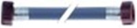 tubo flessibile di carico acqua pvc dritto-dritto dn13 raccordi 3/4" l 1500mm p di lavoro 10bar