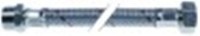 tubo flessibile calza inox dn10 raccordi 1/2" - 1/2" l 400mm p di lavoro 10bar