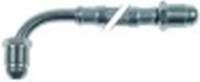 tubo flessibile calza inox dritto-curvo dn8 raccordi 3/8" l 500mm tenuta conica