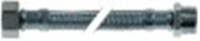 tubo flessibile calza inox dn10 raccordi 1/2" - 1/2" l 900mm p di lavoro 10bar