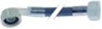 tubo flessibile di carico acqua pvc dritto-curvo dn6 raccordi 3/4" l 2000mm p di lavoro 10bar