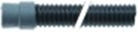 tubo scarico dn34 l 1000mm diametro  int. estr. dritta 36mm diametro  int. estr. dritta 42mm