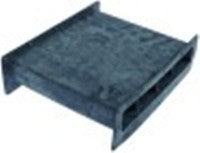 tubo sagomato l 275mm epdm lavaggio nero lar. 328mm h 95mm