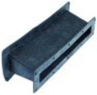 tubo sagomato l 95mm epdm lavaggio nero lar. 330mm h 65mm