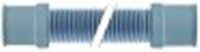 tubo scarico dn19 l 2500mm a diametro  int. 19mm a diametro  esterno 24mm b diametro  int. 21mm b diametro  esterno 28mm