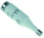 fusibile misura di 25a nominale 500v e16 diametro  13mm l 50mm con. 10 pz