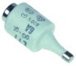 fusibile misura dii 6a nominale 500v e27 diametro  22mm l 50mm con. 5 pz