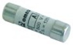 fusibile misura diametro 10x38mm 8a nominale 500v tipo gi rapido con. 1 pz