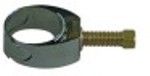 fascetta tubo inox/ottone diametro  20-25mm larghezza 11mm con. 5 pz